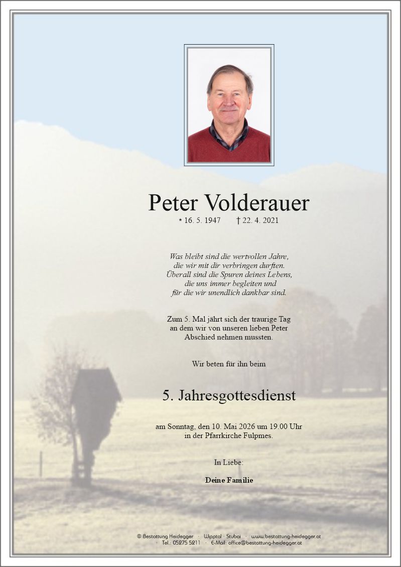 Peter Volderauer